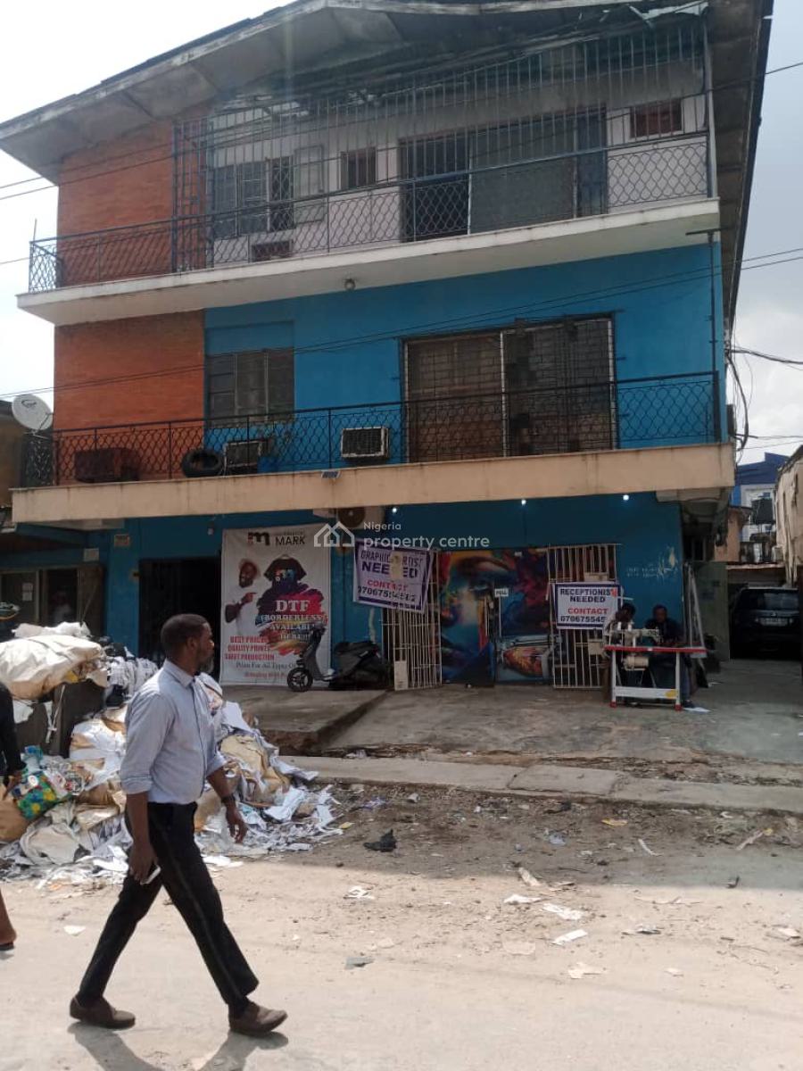 Well Built 2 Storey Building in a Nice Neighborhood, Shomolu, Palmgrove, Shomolu, Lagos, Residential Land for Sale