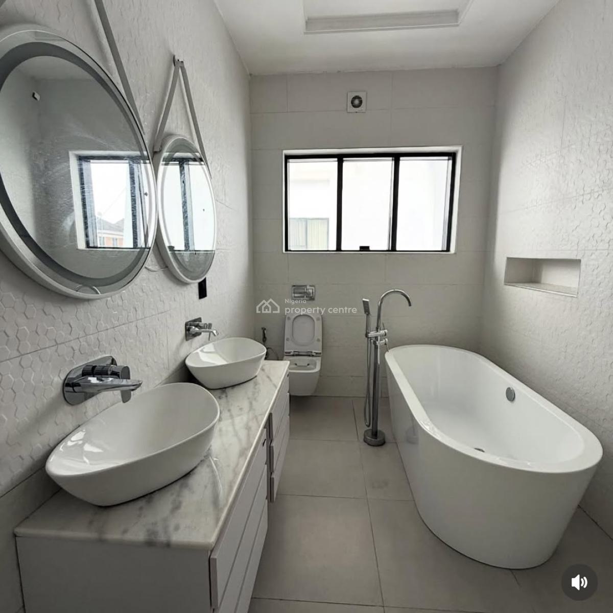 Exquisite 5 Bedroom Fully Detached Duplex, Osapa, Lekki, Lagos, Detached Duplex for Sale