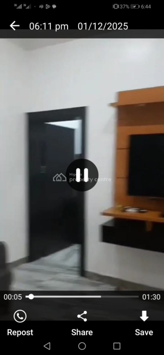 Furnished 1 Bedroom Flat in a Serene and Secured Environment, Jahi By Gilmore, Jahi, Abuja, Mini Flat (room and Parlour) for Rent