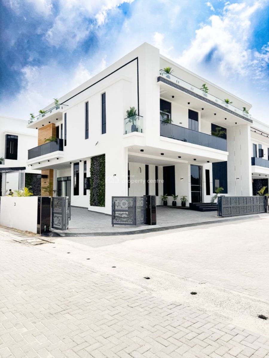 Luxury and Fully Automated 5 Bedroom Detached Mansions with Cinema, 2nd Toll Gate Lekki Lagos, Lekki, Lagos, Detached Duplex for Sale