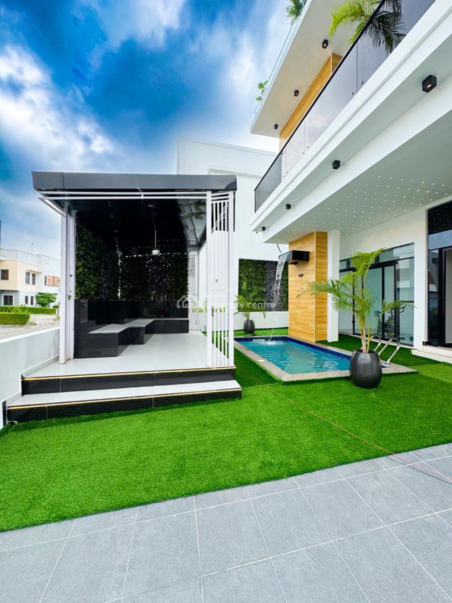 Luxury and Fully Automated 5 Bedroom Detached Mansions with Cinema, 2nd Toll Gate Lekki Lagos, Lekki, Lagos, Detached Duplex for Sale