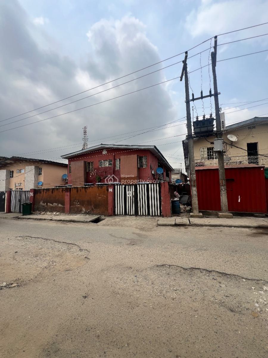 a Well Built Block of 4 Flats in a Calm Area, Ojota, Lagos, Block of Flats for Sale