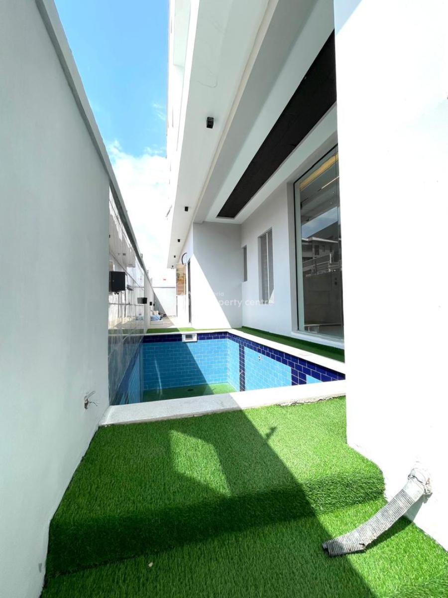 Contemporary 5 Bedroom Fully Detached Duplex with Bq, Swimming Pool, Freedom Way, Lekki Phase 1, Lekki, Lagos, Detached Duplex for Sale