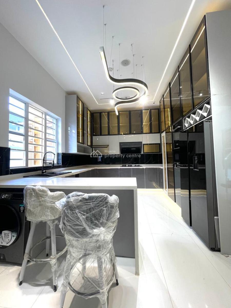 Contemporary 5 Bedroom Fully Detached Duplex with Bq, Swimming Pool, Freedom Way, Lekki Phase 1, Lekki, Lagos, Detached Duplex for Sale