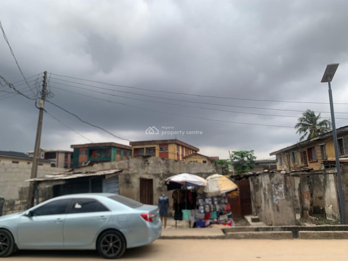 Demolishable Bungalow Building Situated in a Residential Ar, Surulere, Lagos, Block of Flats for Sale