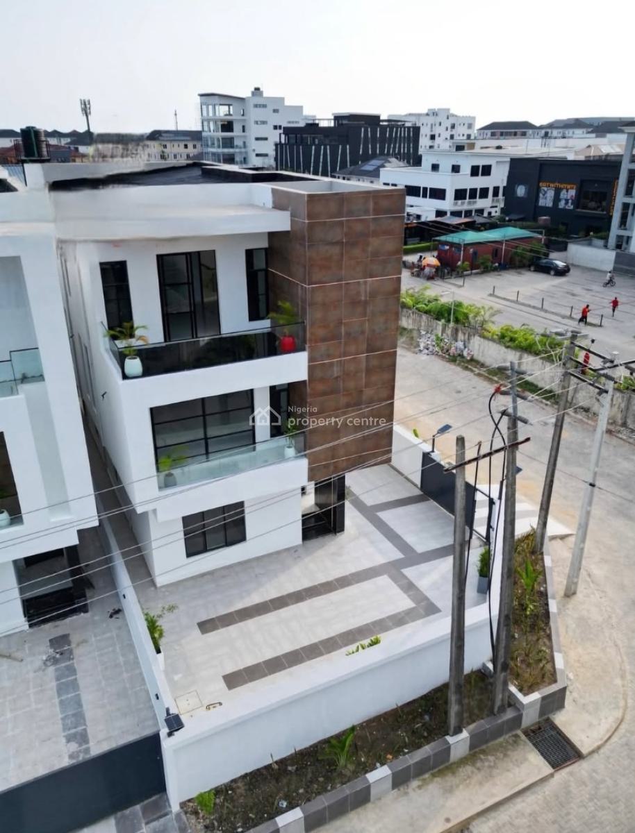 Contemporary Built 5 Bedroom Fully Detached Duplex with Pool in an Est, Freedom Way, Ikate Elegushi, Lekki, Lagos, Detached Duplex for Sale