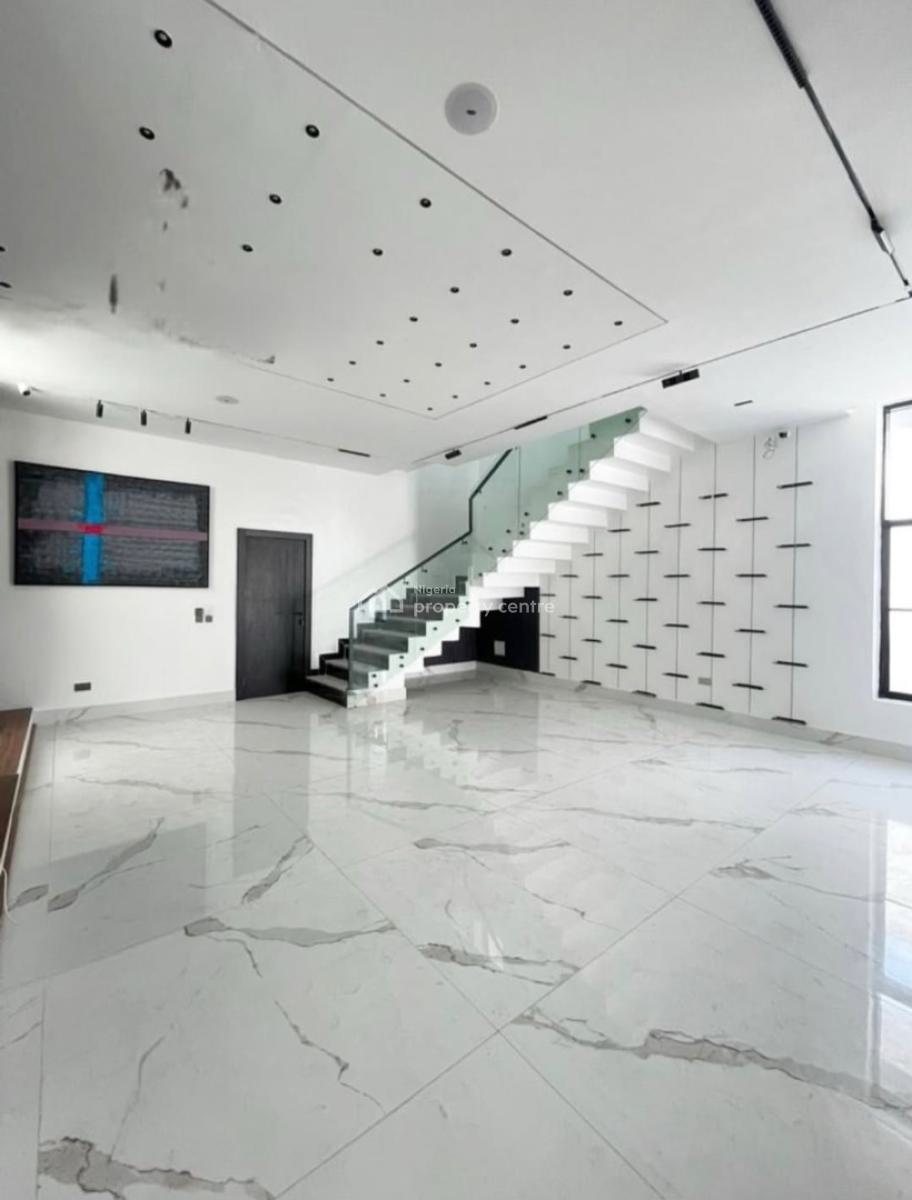 Contemporary Built 5 Bedroom Fully Detached Duplex with Pool in an Est, Freedom Way, Ikate Elegushi, Lekki, Lagos, Detached Duplex for Sale