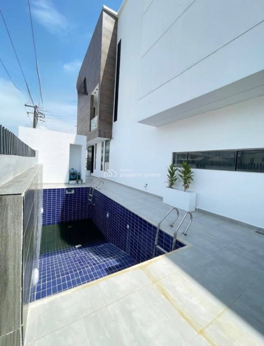 Contemporary Built 5 Bedroom Fully Detached Duplex with Pool in an Est, Freedom Way, Ikate Elegushi, Lekki, Lagos, Detached Duplex for Sale