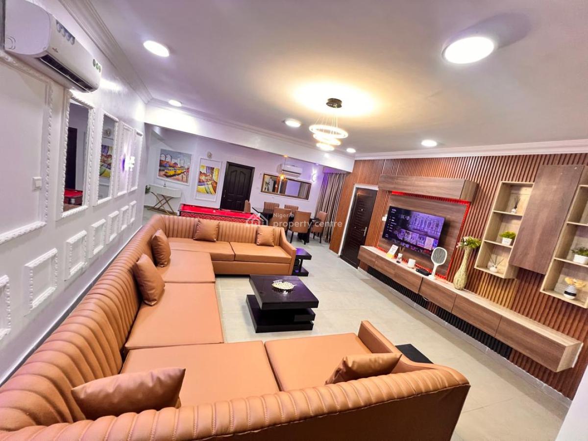 Luxury 2bedroom Apartment with Swimming Pool,ps5, Gym, Elevator & Balc, Lekki Phase 1, Lekki, Lagos, Flat / Apartment Short Let