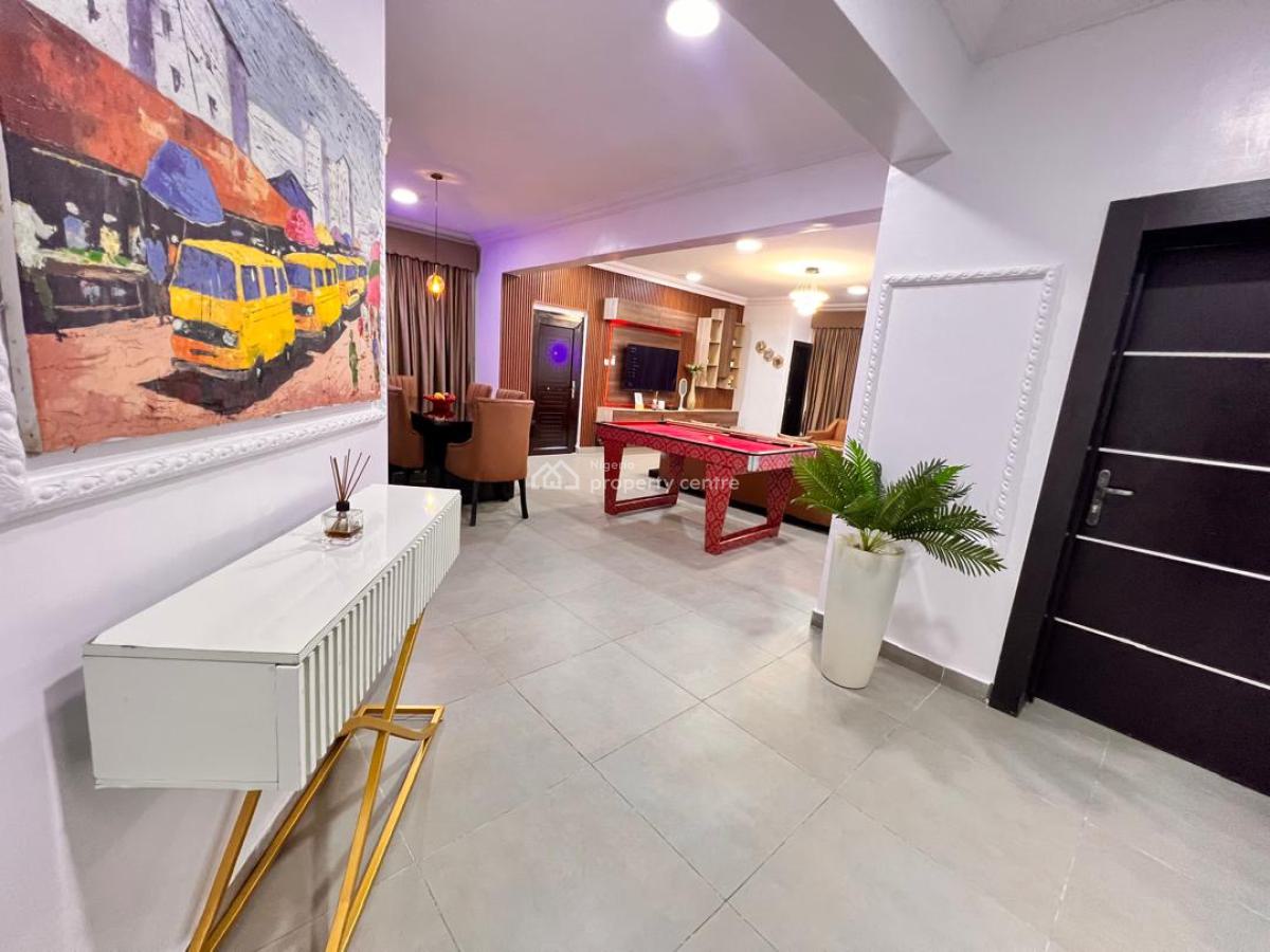 Luxury 2bedroom Apartment with Swimming Pool,ps5, Gym, Elevator & Balc, Lekki Phase 1, Lekki, Lagos, Flat / Apartment Short Let