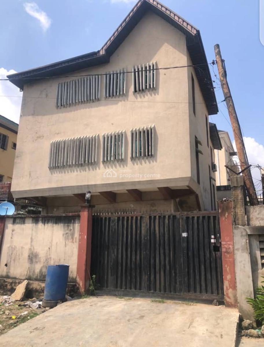 Well Built Block of Flats in a Serene Environment, Sabo, Sabo, Yaba, Lagos, Block of Flats for Sale