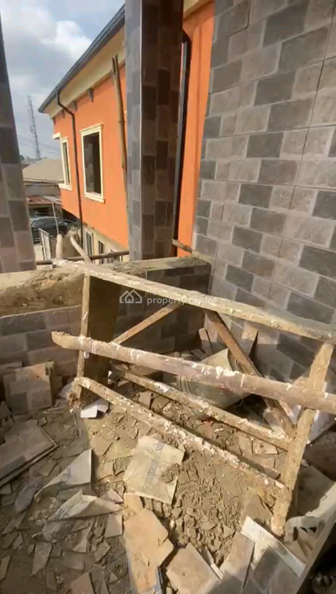 2 Nos Spacious Mini Up N Down Flat with 2t1b All Tilled Pop N Kitchen, Off Odunsi Street, Bariga, Shomolu, Lagos, Mini Flat (room and Parlour) for Rent