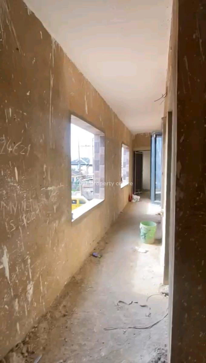 2 Nos Spacious Mini Up N Down Flat with 2t1b All Tilled Pop N Kitchen, Off Odunsi Street, Bariga, Shomolu, Lagos, Mini Flat (room and Parlour) for Rent