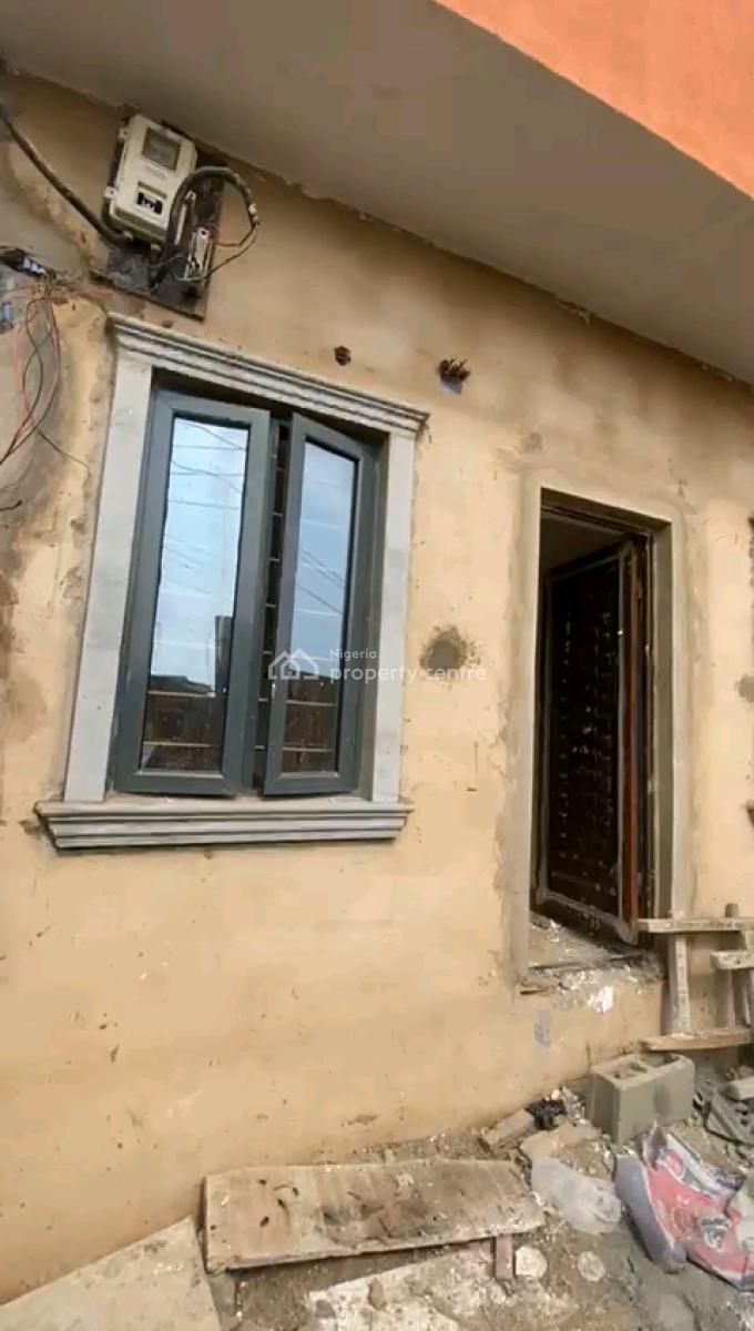 2 Nos Spacious Mini Up N Down Flat with 2t1b All Tilled Pop N Kitchen, Off Odunsi Street, Bariga, Shomolu, Lagos, Mini Flat (room and Parlour) for Rent