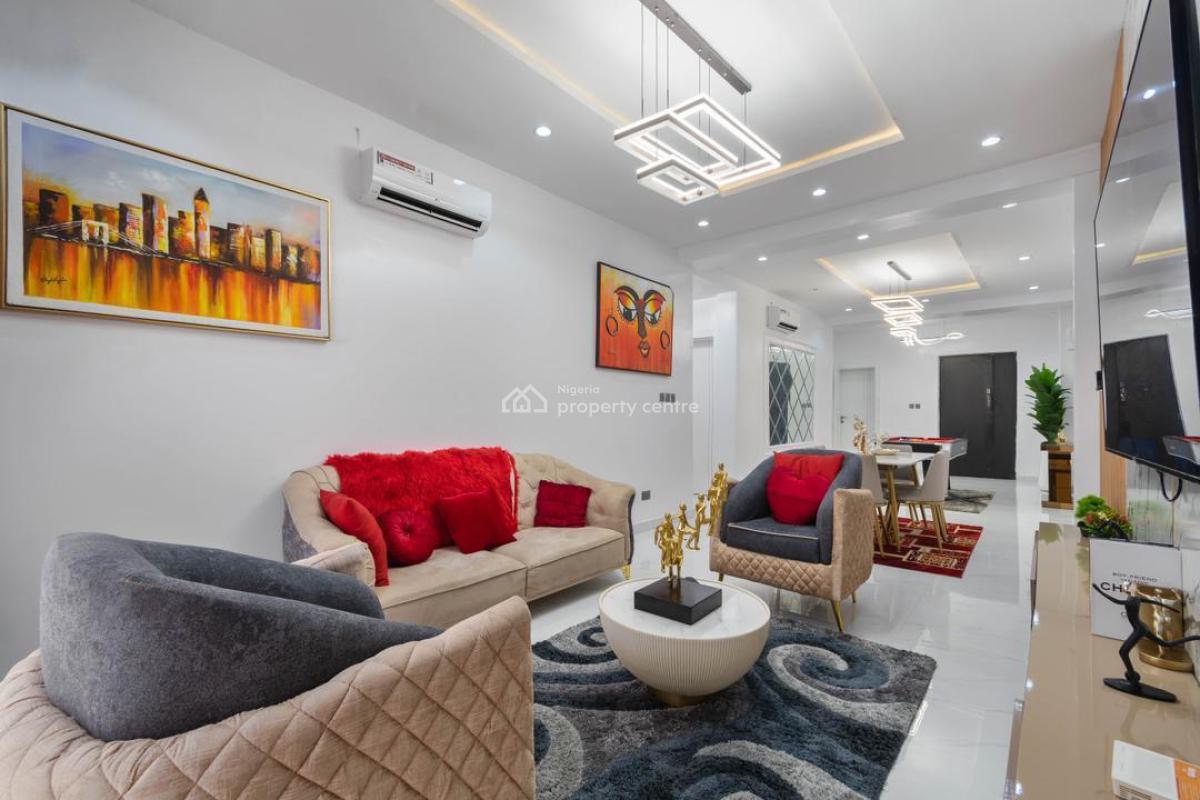 Luxury 2 Bedroom Apartment with Swimming Pool,ps5, Gym, Elevator & Balcony, Ikeja Gra, Ikeja, Lagos, Flat / Apartment Short Let