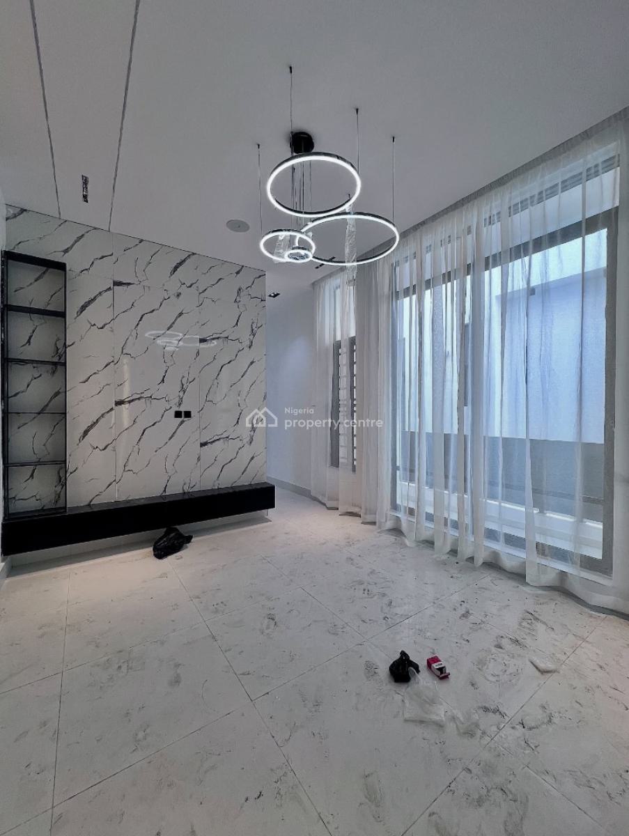 Contemporary 5 Bedroom Detached Duplex with Swimming Pool and Bq, Chevron, Lekki, Lagos, Detached Duplex for Sale