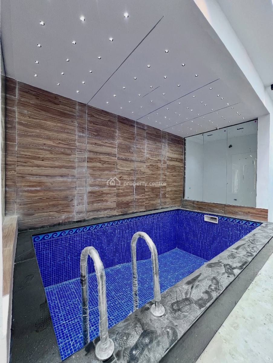 Contemporary 5 Bedroom Detached Duplex with Swimming Pool and Bq, Chevron, Lekki, Lagos, Detached Duplex for Sale