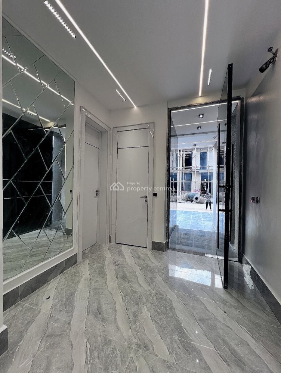 Contemporary 5 Bedroom Detached Duplex with Swimming Pool and Bq, Chevron, Lekki, Lagos, Detached Duplex for Sale