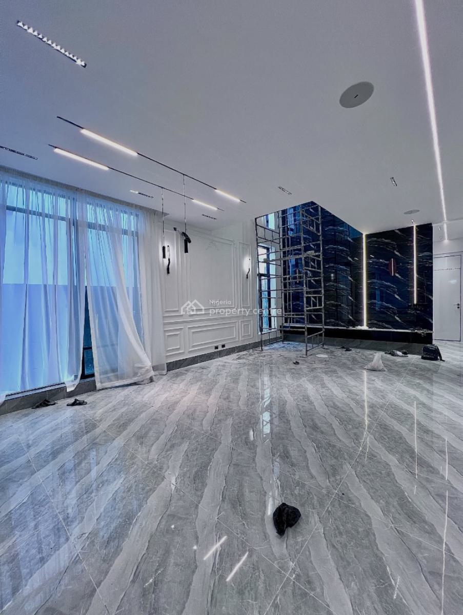 Contemporary 5 Bedroom Detached Duplex with Swimming Pool and Bq, Chevron, Lekki, Lagos, Detached Duplex for Sale