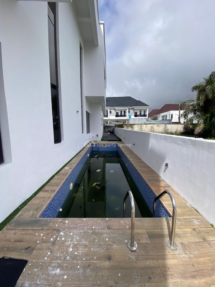 4 Bedroom Fully Detached Duplex with Pool & Bq, Lakeview Estate, Lekki, Lagos, Detached Duplex for Sale