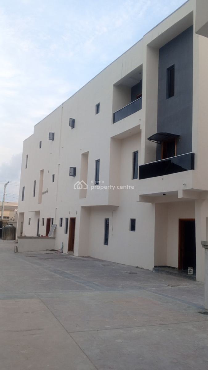 Facing The Road 4 Bedroom Semi Detached Duplex with a Bq, Igbo Efon, Lekki, Lagos, Semi-detached Duplex for Sale