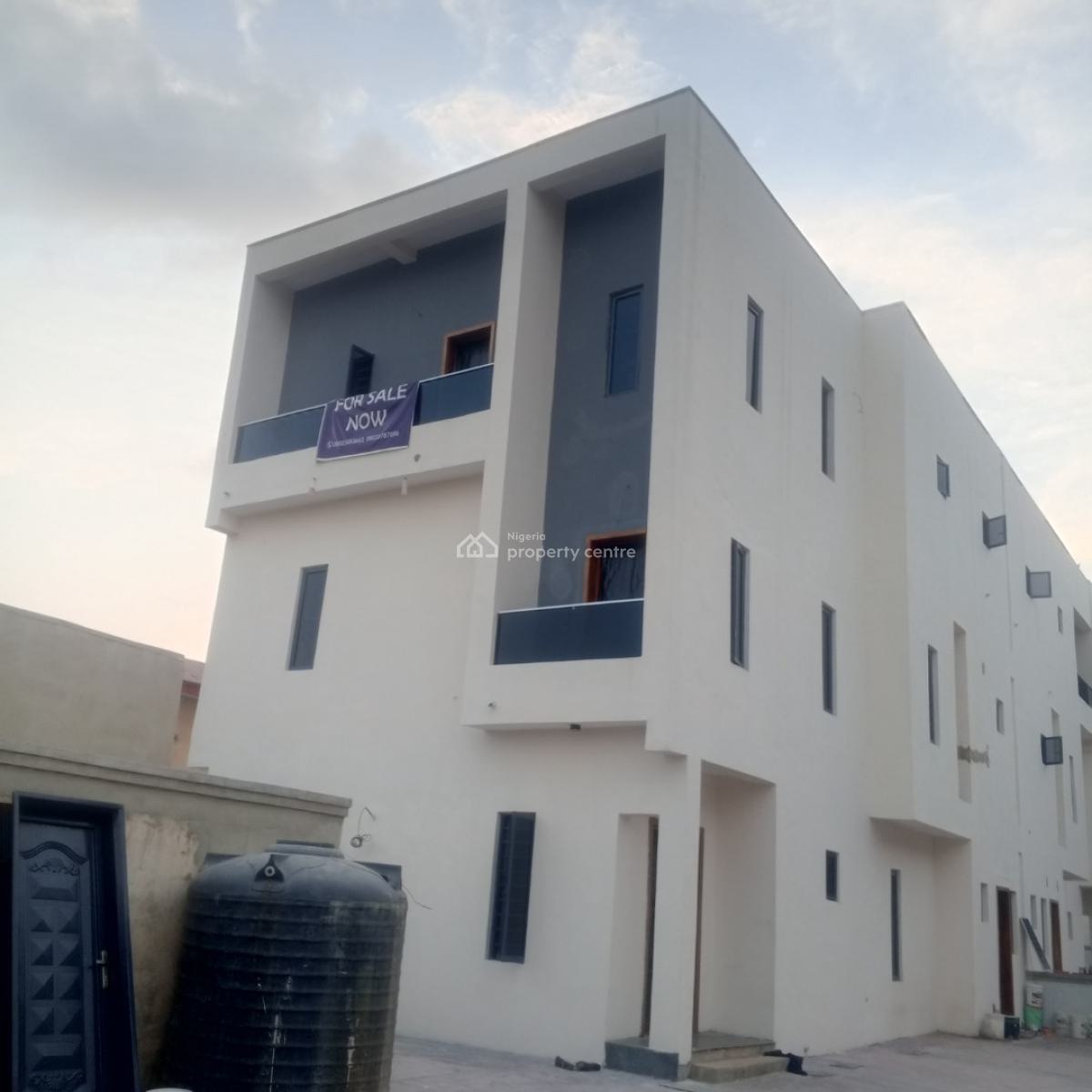 Facing The Road 4 Bedroom Semi Detached Duplex with a Bq, Igbo Efon, Lekki, Lagos, Semi-detached Duplex for Sale