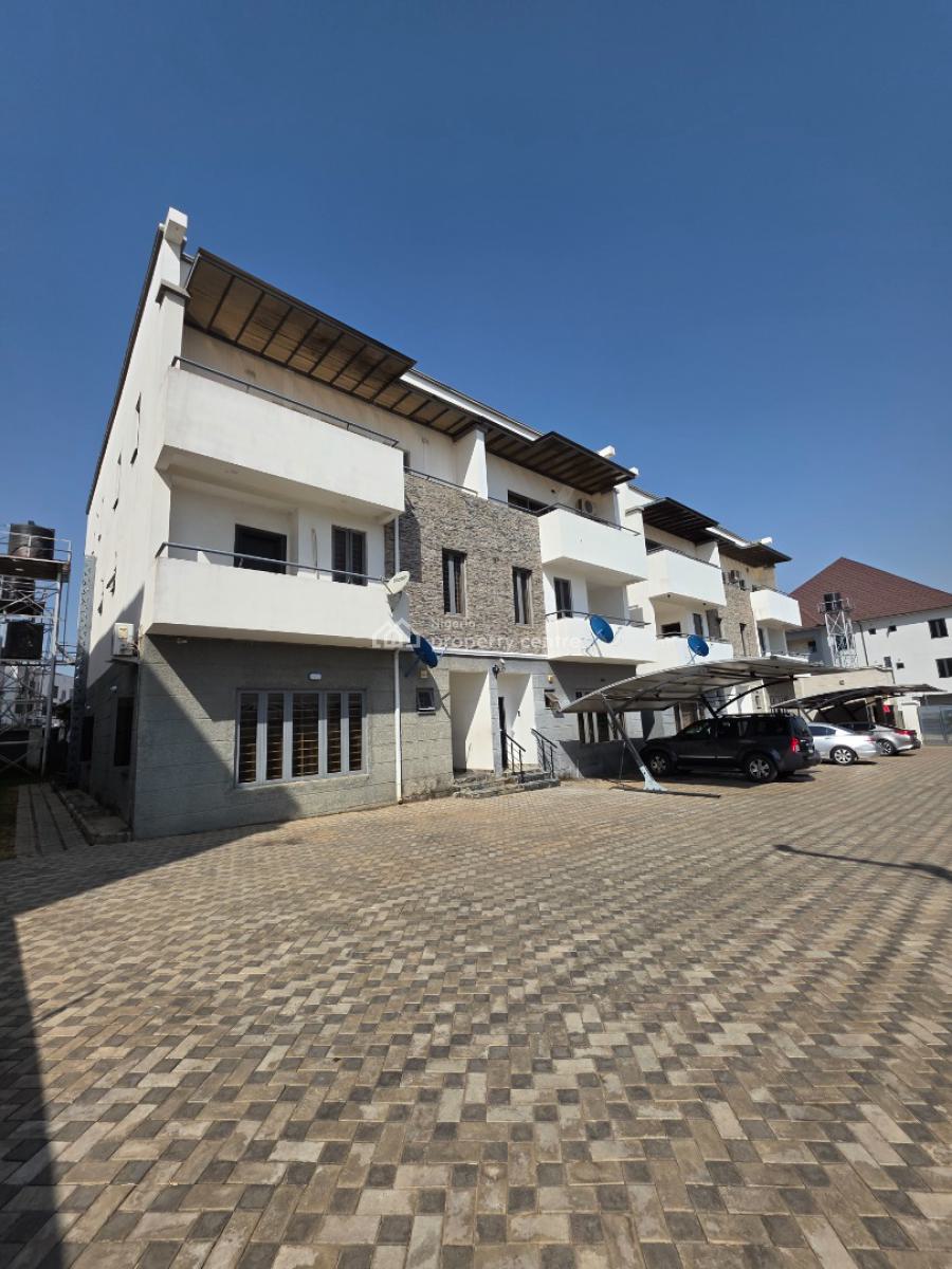 Luxury 5 Bedroom Terrace Duplex with Bq, Jahi, Abuja, Terraced Duplex for Sale