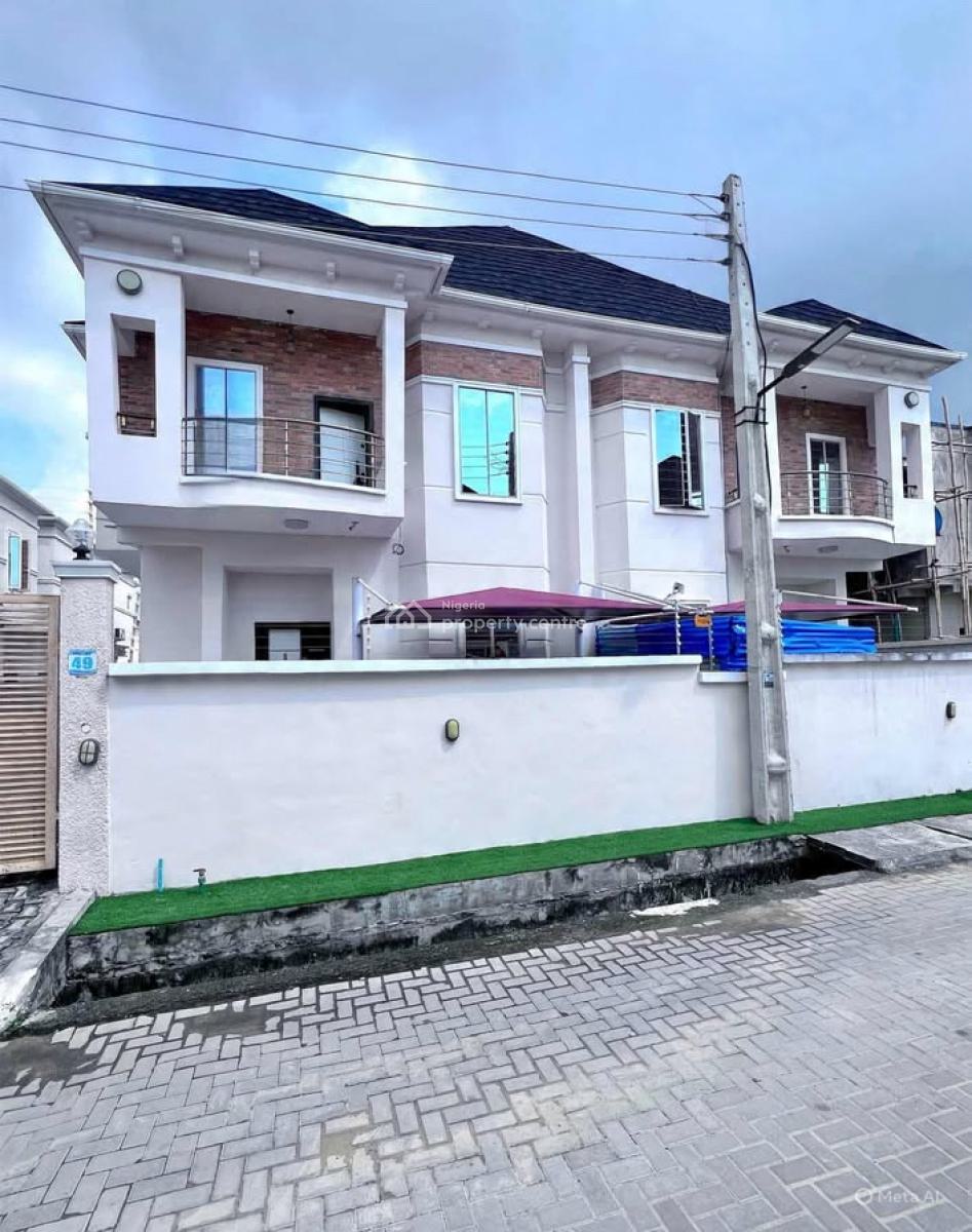 Lovely 4 Bedroom Semi Detached Duplex with B, Ikota, Ikota, Lekki, Lagos, Semi-detached Duplex for Sale