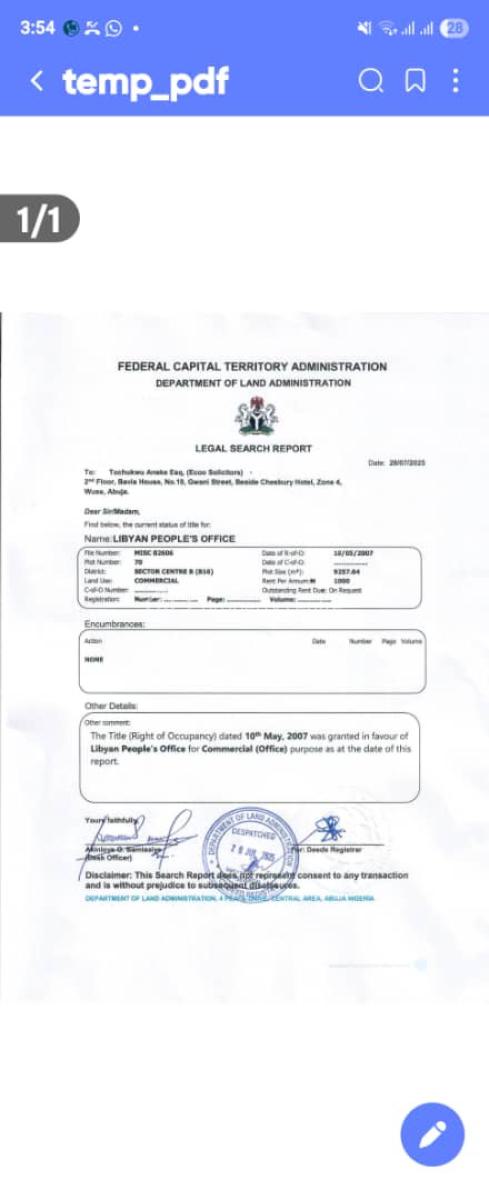 Fully Paid and Approved Commercial Plots, Jabi, Abuja, Commercial Land for Sale