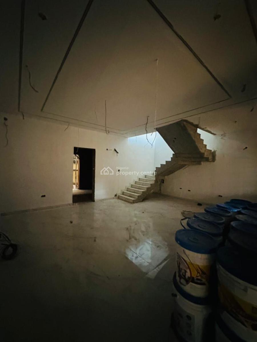 Lovely Built 4 Bedroom Terrace Duplex + Bq in a Serene Estate, Beautifully Designed Home with Bq, Garage in a Secured Estate, Gbagada, Lagos, Terraced Duplex for Sale