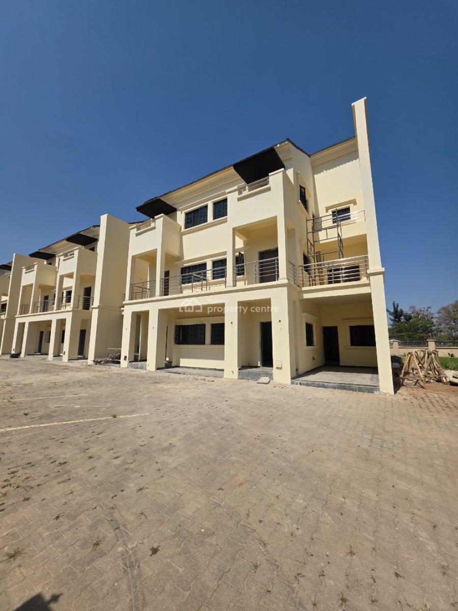 Luxury 5 Bedroom Terrace Duplex with Bq, Jabi, Abuja, Terraced Duplex for Sale