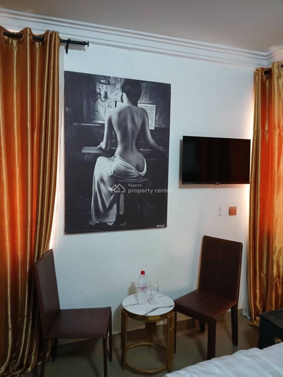 Luxury Furnished One Bedroom Apartment in a Decent Location, Behind Ecowas, Asokoro District, Abuja, Mini Flat (room and Parlour) Short Let