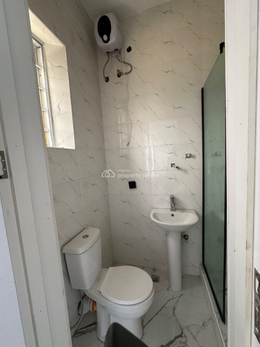 Nice Room Upstairs in a Shared Apartment, Ikota Road, Ikota, Lekki, Lagos, Detached Duplex for Rent