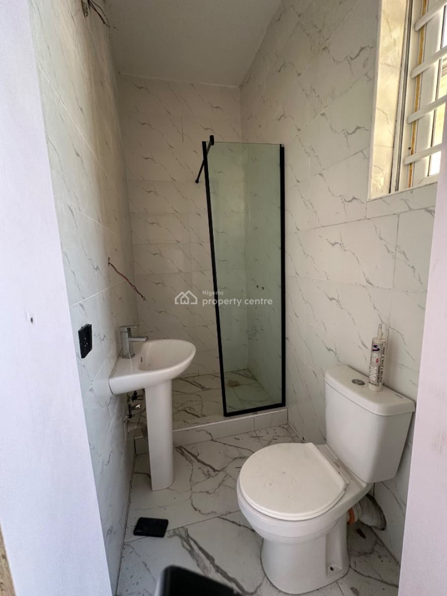 Nice Room Upstairs in a Shared Apartment, Ikota Road, Ikota, Lekki, Lagos, Detached Duplex for Rent