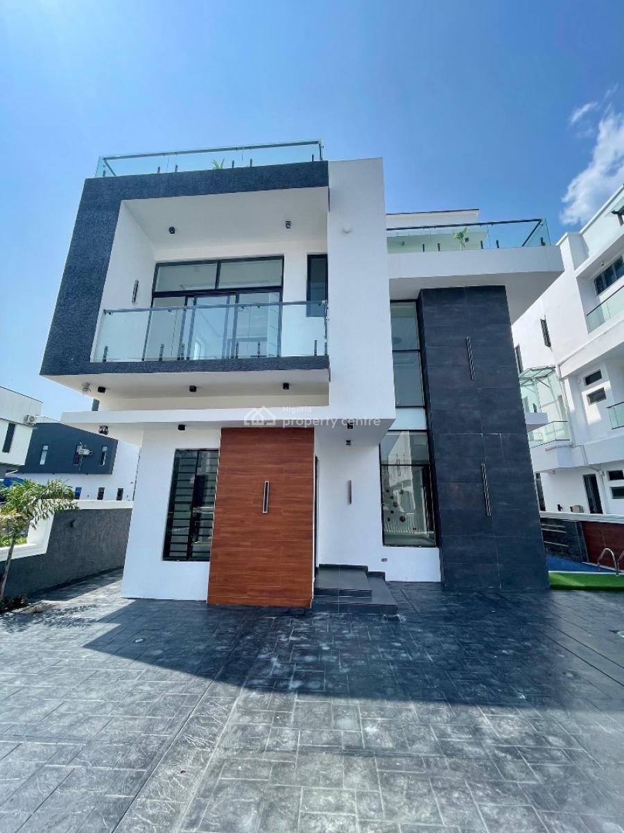 Standard 5 Bed Detached Duplex with Cinema, Swimming Pool and Bq for S, Lekky County Homes, Ikota, Lekki, Lagos, Detached Duplex for Sale