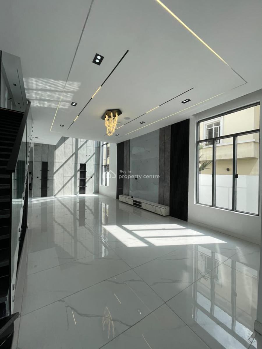 5bedroom Fully Detached Duplex with a Bq  Chevron, Chevron, Lekki, Lagos, Semi-detached Duplex for Sale