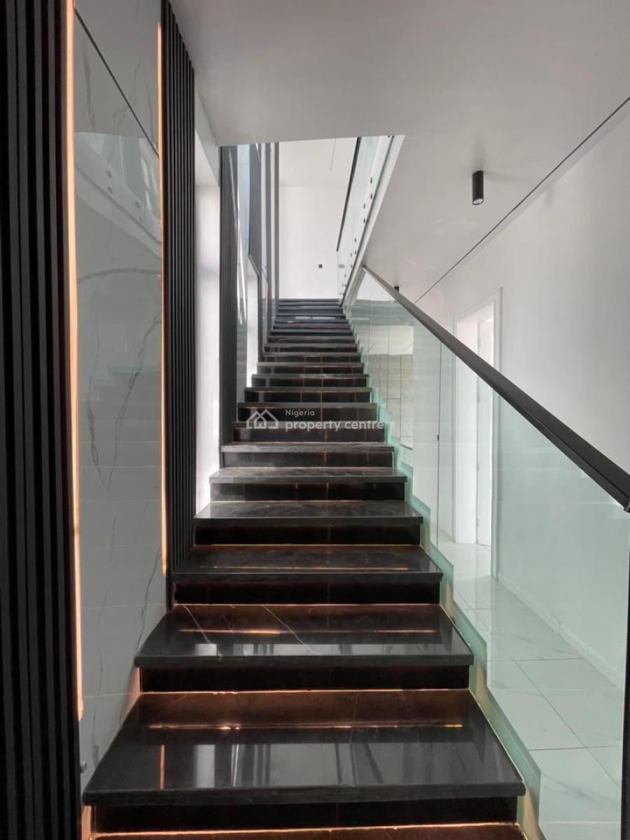 5bedroom Fully Detached Duplex with a Bq  Chevron, Chevron, Lekki, Lagos, Semi-detached Duplex for Sale