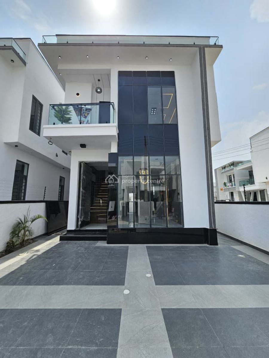 Exquisite Luxury Spacious 4 Bedroom Fully Detached Duplex with Bq, Less Than 10 Minutes From Royal Garden Estate, Ajah, Lagos, Detached Duplex for Sale