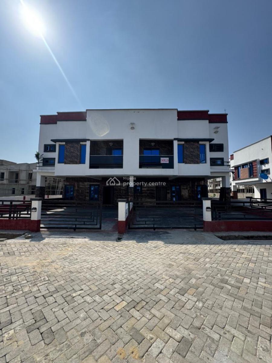 Very Spacious , Newly Built 4 Bedroom Semi Detached Duplex with Bq   P, Orchid, Lekki, Lagos, Semi-detached Duplex for Sale