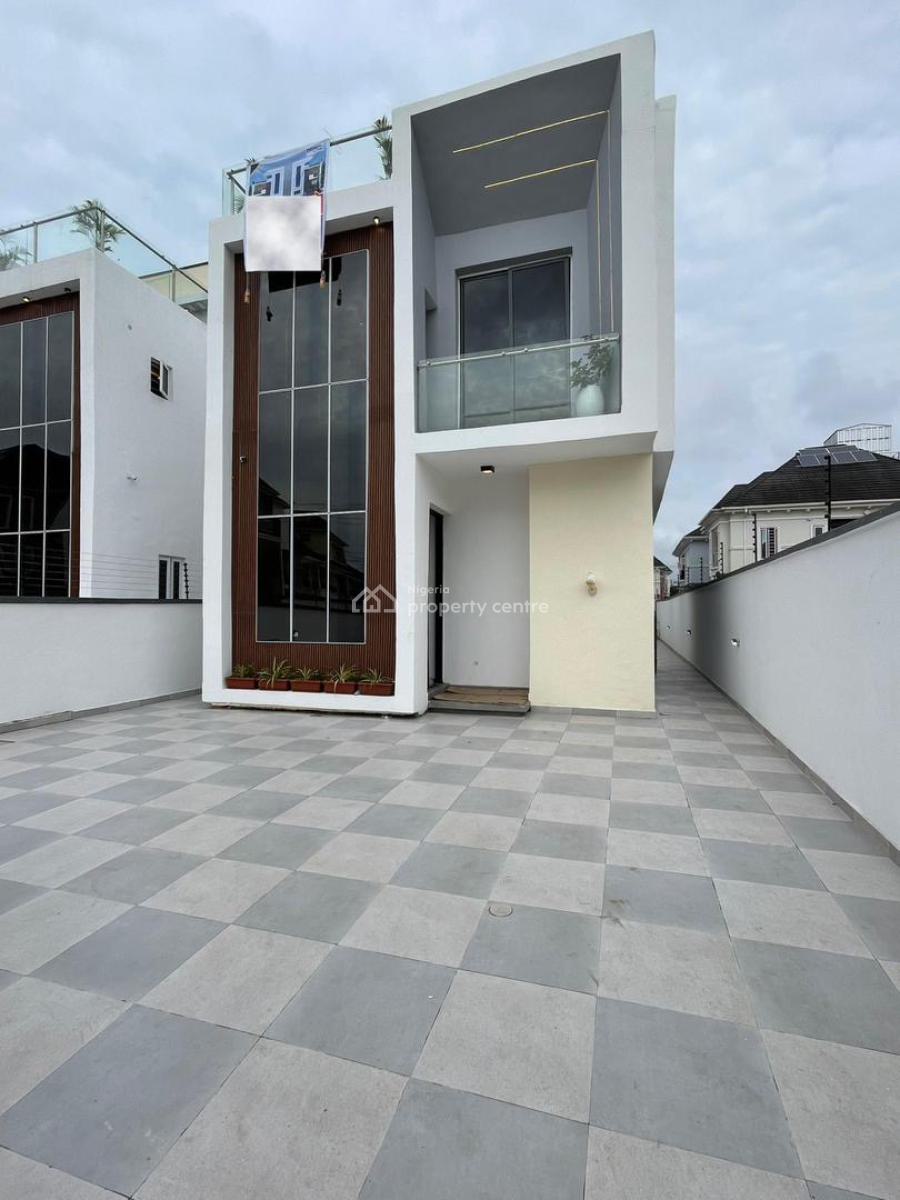 5bedroom Fully Detached Duplex with a Bq  520m, Chevron, Lekki, Lagos, Semi-detached Duplex for Sale