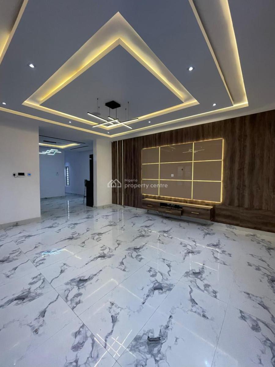 5bedroom Fully Detached Duplex with a Bq  520m, Chevron, Lekki, Lagos, Semi-detached Duplex for Sale