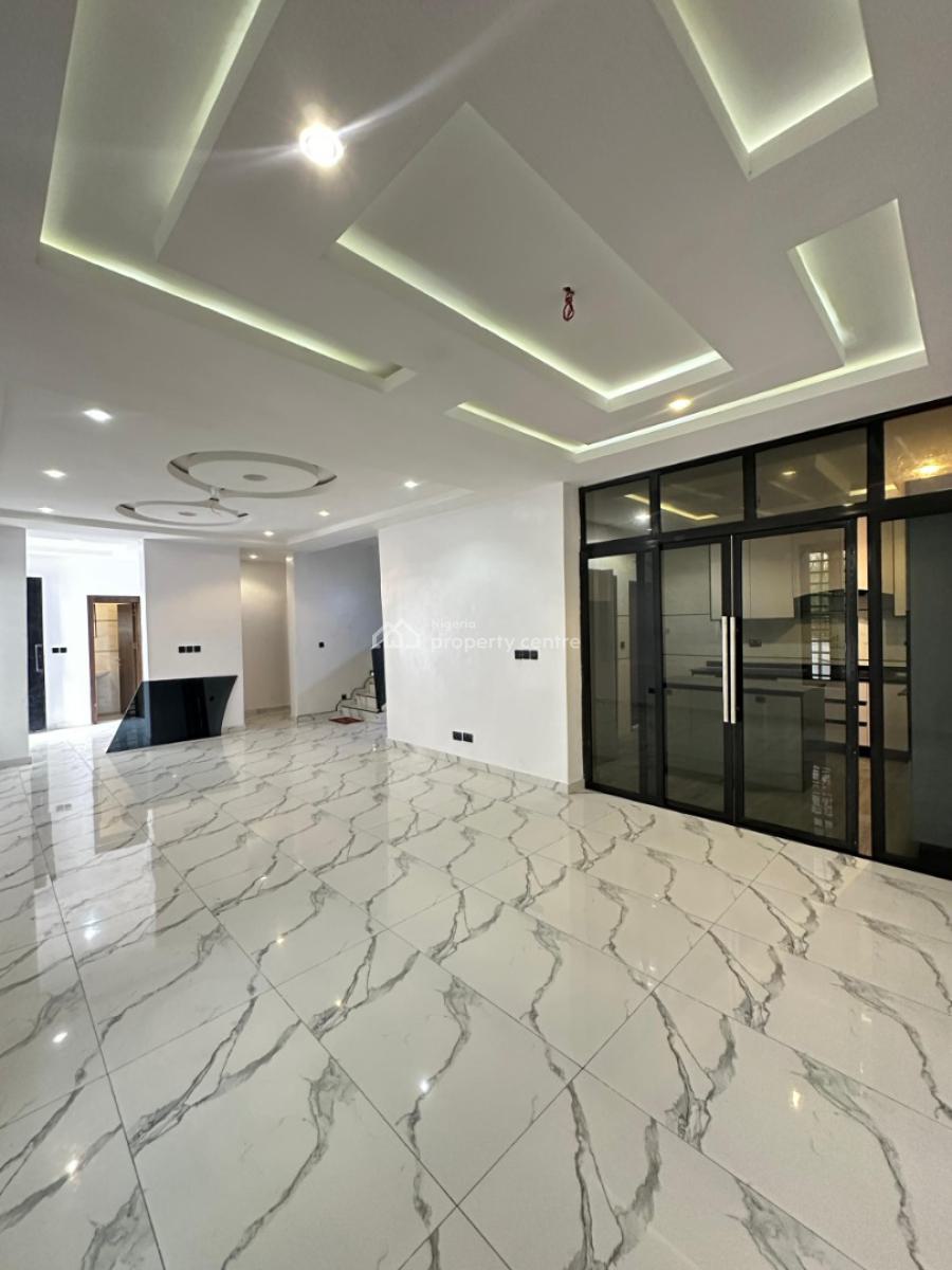 Uniquely-built Luxury Spacious 5 Bedroom Fully Detached Duplex with Bq, in a Secured Estate Less Than 8 Minutes From Abraham Adesanya, Lekki, Ajah, Lagos, Detached Duplex for Sale