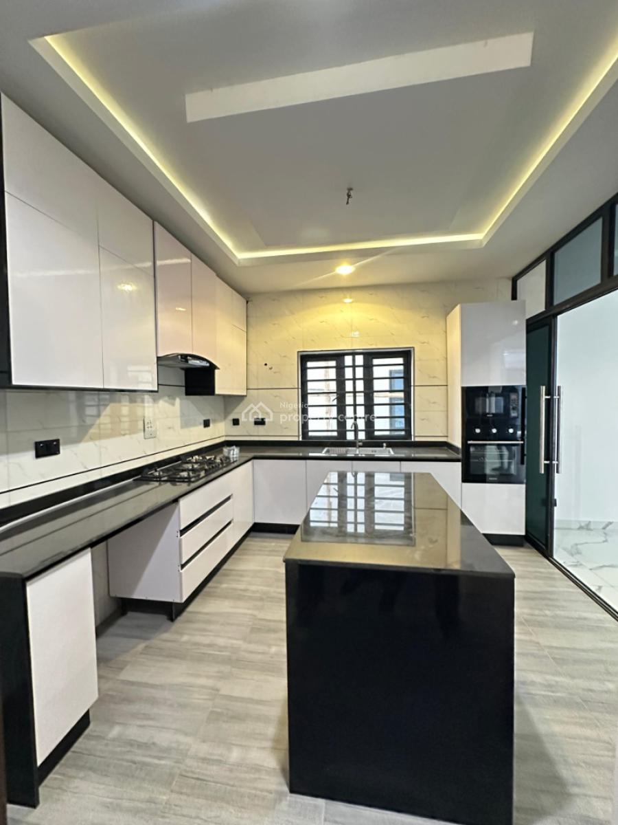 Uniquely-built Luxury Spacious 5 Bedroom Fully Detached Duplex with Bq, in a Secured Estate Less Than 8 Minutes From Abraham Adesanya, Lekki, Ajah, Lagos, Detached Duplex for Sale