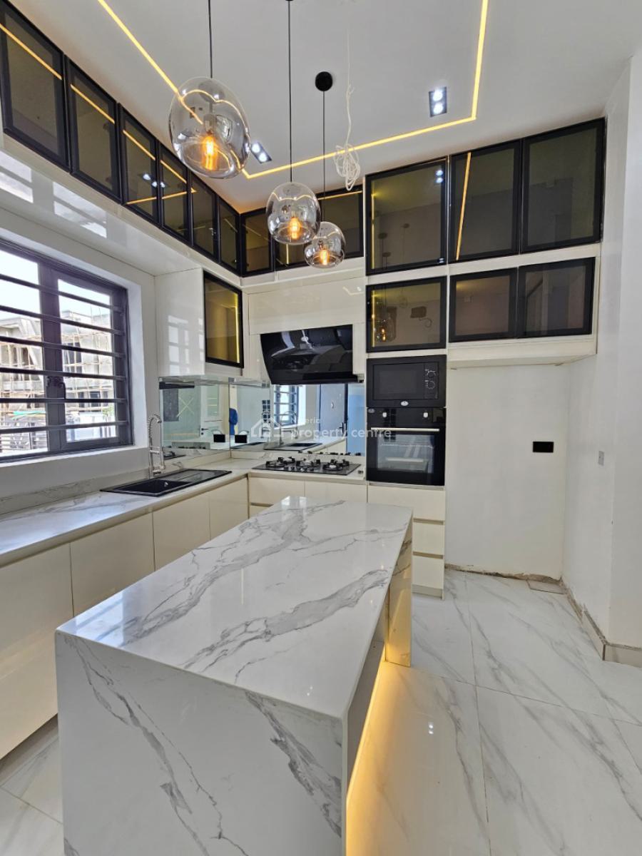 Uniquely-built Luxury Spacious 4 Bedroom Semi-detached Duplex with Bq, in a Secured Estate Less Than 6 Minutes From Addo Road, Lekki, Ajah, Lagos, Semi-detached Duplex for Sale