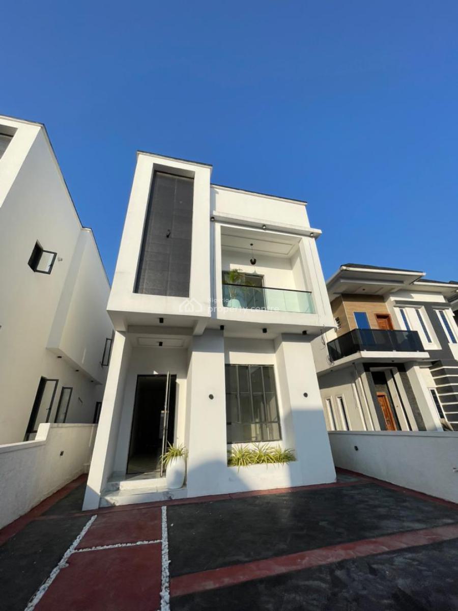 Magnificently Built Luxury 5 Bedroom Fully Detached Duplex, Bq, Pool, Lekki Palm City, Ajah, Lagos, Detached Duplex for Sale