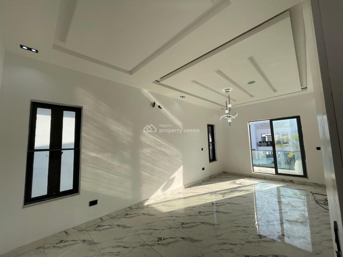 Magnificently Built Luxury 5 Bedroom Fully Detached Duplex, Bq, Pool, Lekki Palm City, Ajah, Lagos, Detached Duplex for Sale