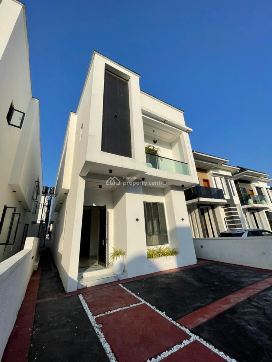 Magnificently Built Luxury 5 Bedroom Fully Detached Duplex, Bq, Pool, Lekki Palm City, Ajah, Lagos, Detached Duplex for Sale