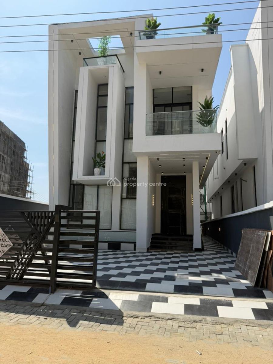 Contemporary 5 Bedroom Fully Detached Duplex, Chevron, Lekki, Lagos, Detached Duplex for Sale