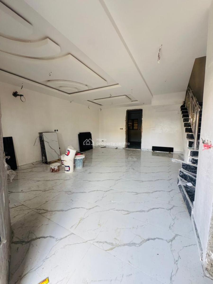 Newly Built 4 Bedroom Semi Detached with Bq, Gbagada, Lagos, Semi-detached Duplex for Sale