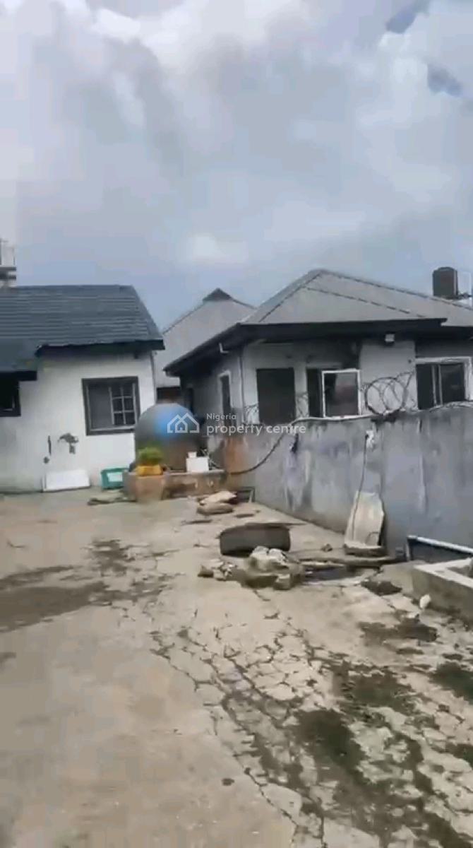 Half Plot of Land Measuring 350 Sqm with a 2-bedroom Bungalow, Off Taodak Estate, Yetunde Brown, Ifako, Gbagada, Lagos, Detached Bungalow for Sale